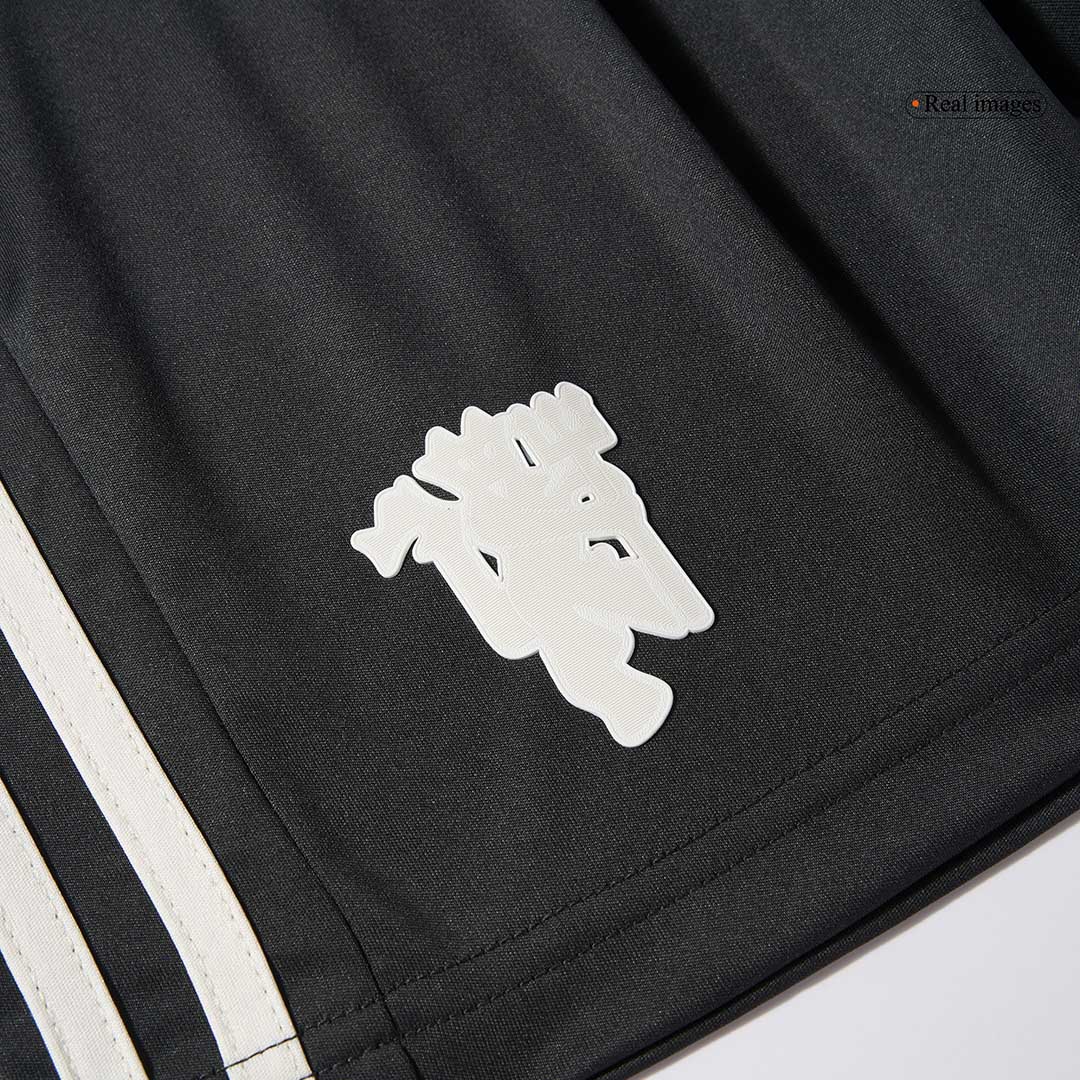 Kid's Manchester United Third Away  Soccer Jersey Kit(Jersey+Shorts+Socks) 2024/25 Top Soccer Jerseys Store