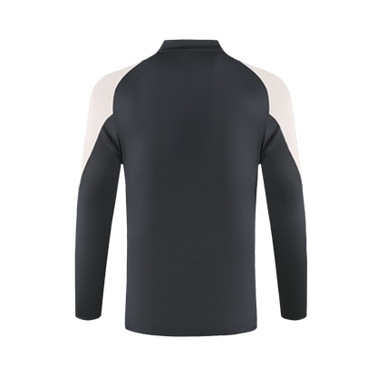 Real Madrid Zipper Sweatshirt Kit(Top+Pants) 2024/25 Top Soccer Jerseys Store