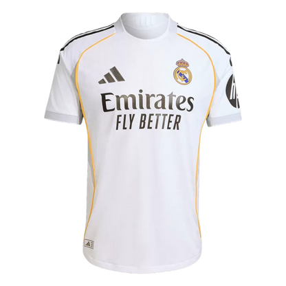 Player Version Real Madrid Home Soccer Jersey 2025/26
