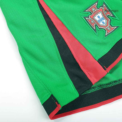 Portugal Home Soccer Shorts Euro 2024