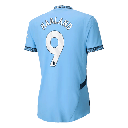 Player Version HAALAND #9 Manchester City Home  Soccer Jersey 2024/25 Top Soccer Jerseys Store