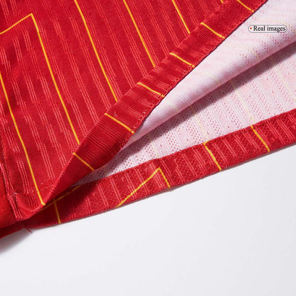 Player Version VIRGIL #4 Liverpool Home  Soccer Jersey 2024/25 Top Soccer Jerseys Store