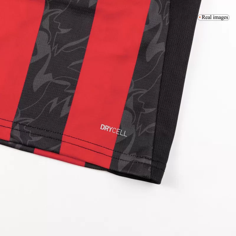 AC Milan Home Soccer Jersey Kit(Jersey+Shorts+Socks) 2025/26