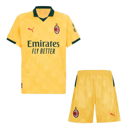 AC Milan Third Away Soccer Jersey Kit(Jersey+Shorts) 2025/26