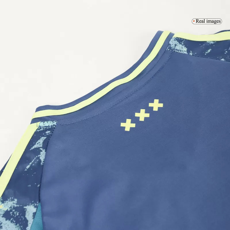 Ajax Away Kids Soccer Jerseys Kit 2024/25 Top Soccer Jerseys Store