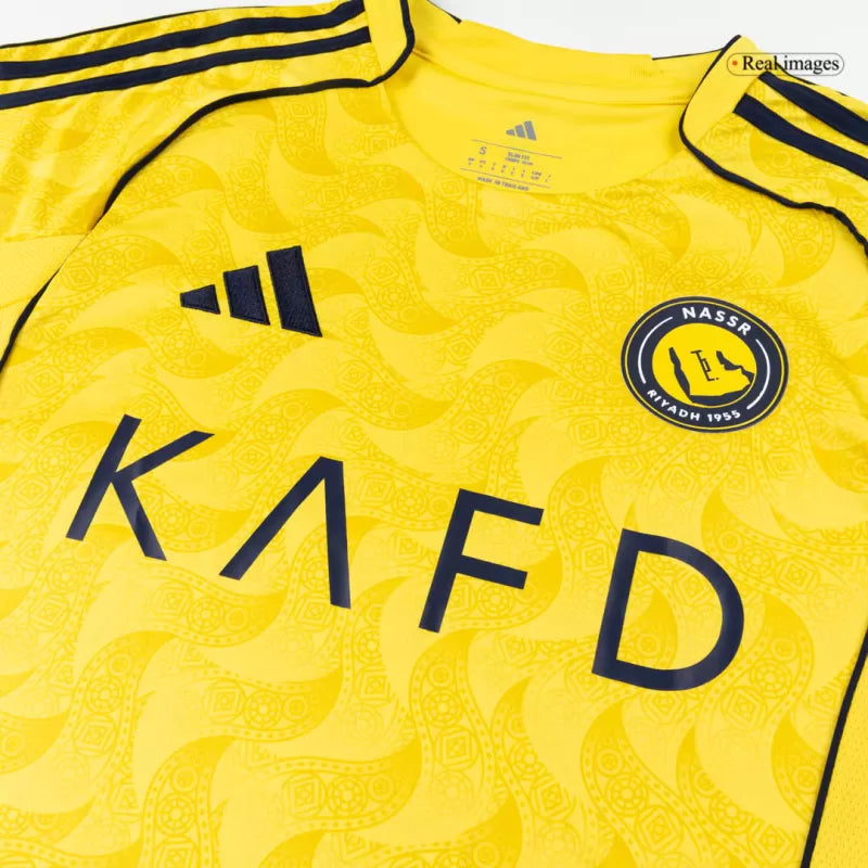Al Nassr Home Soccer Jersey 2025/26