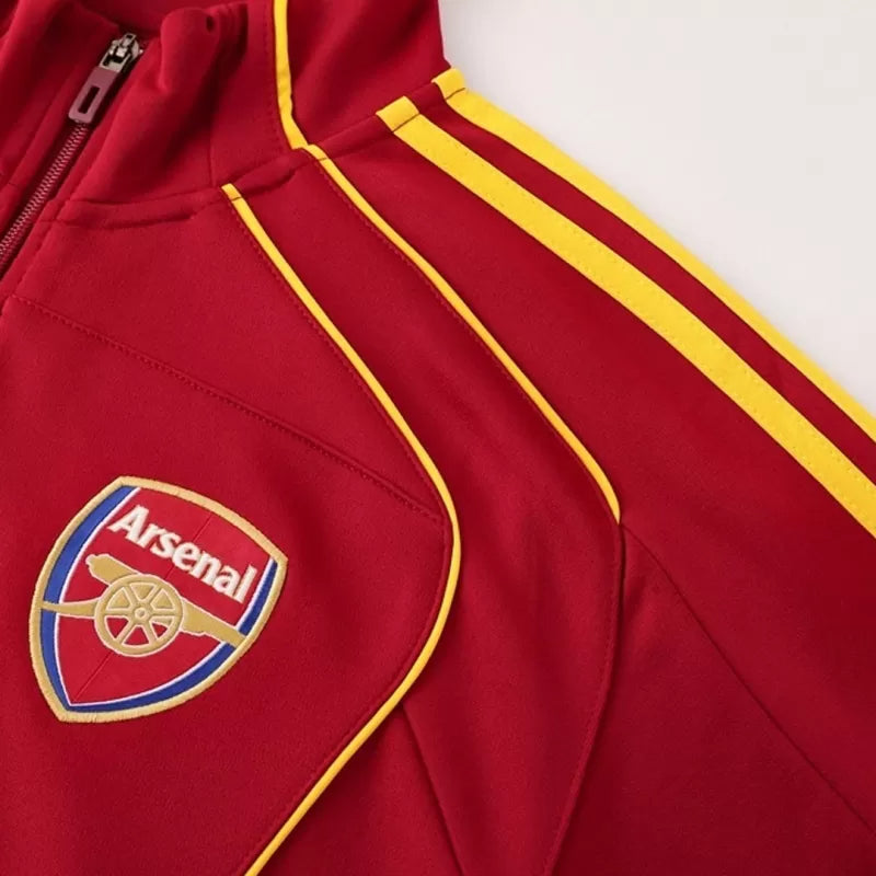 Arsenal Jacket Tracksuit 2025/26 - Red