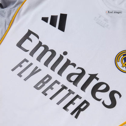 Player Version Real Madrid Home Soccer Jersey 2025/26