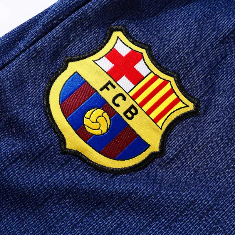 Barcelona 1/4 Zip Training Kit (Jacket + Pants) 2025/26 - Navy