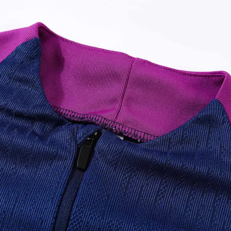 Barcelona 1/4 Zip Training Kit (Jacket + Pants) 2025/26 - Navy