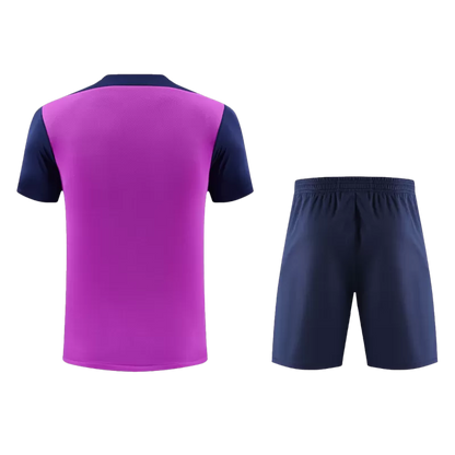 Barcelona Pre-Match Jersey Kit(Jersey+Shorts) 2025/26