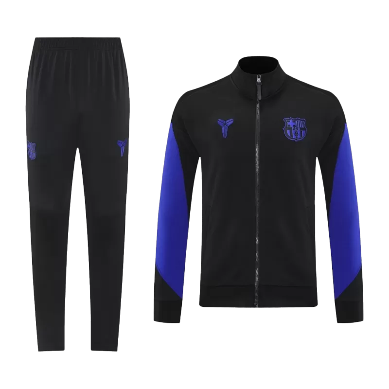 Barcelona Training Jacket Kit (Jacket+Pants) 2025/26 - Black&Blue