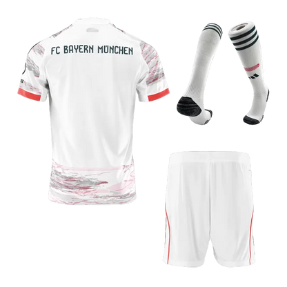 Bayern Munich Away Soccer Jersey Kit(Jersey+Shorts+Socks) 2025/26
