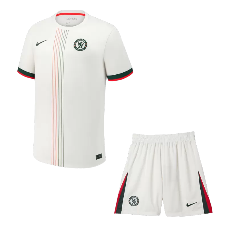 Chelsea Away Soccer Jersey Kit(Jersey+Shorts) 2025/26