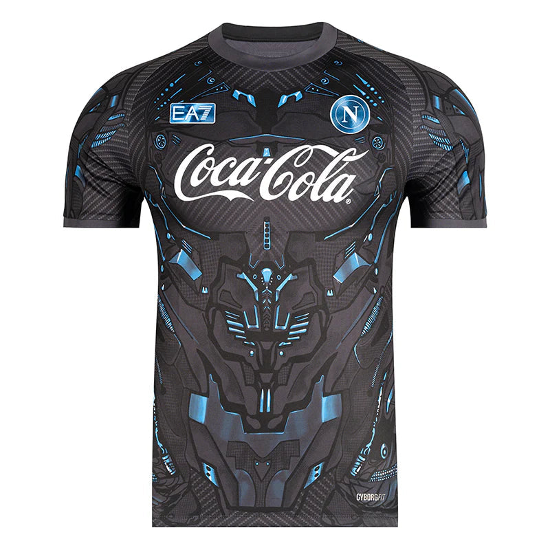 SSC Napoli Ebony Training Soccer Jersey 2025/26