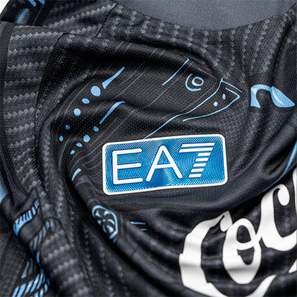 SSC Napoli Ebony Training Soccer Jersey 2025/26