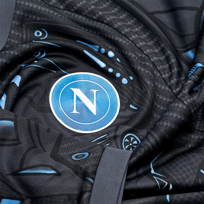 SSC Napoli Ebony Training Soccer Jersey 2025/26
