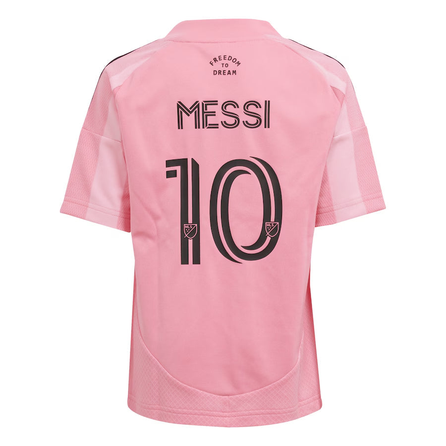 Inter Miami CF Messi #10 Home Soccer Kit for kids (shirt + shorts) 2025