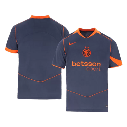 Inter Milan Third Away Soccer Jersey Kit(Jersey+Shorts) 2025/26