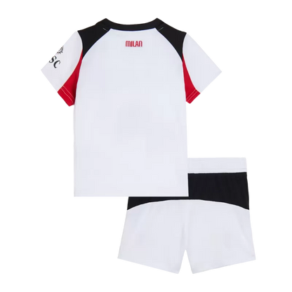 Kid's AC Milan Away Soccer Jersey Kit(Jersey+Shorts) 2025/26