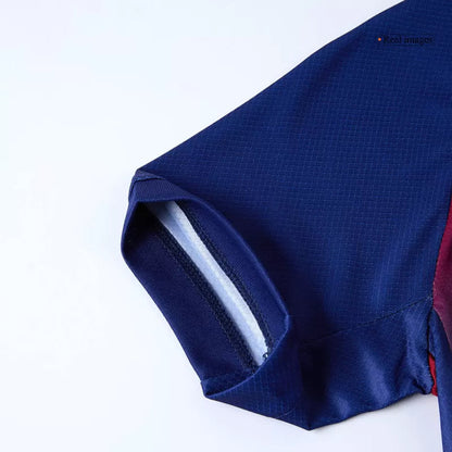 Kid‘s Barcelona Home Soccer Jerseys (Jersey+Short+Socks) Kit 2025/26