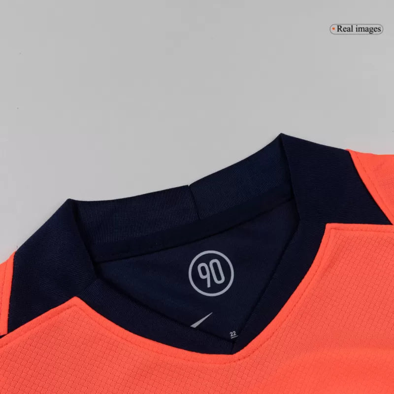 Kid‘s Barcelona Third Away Soccer Jerseys (Jersey+Short) Kit 2025/26