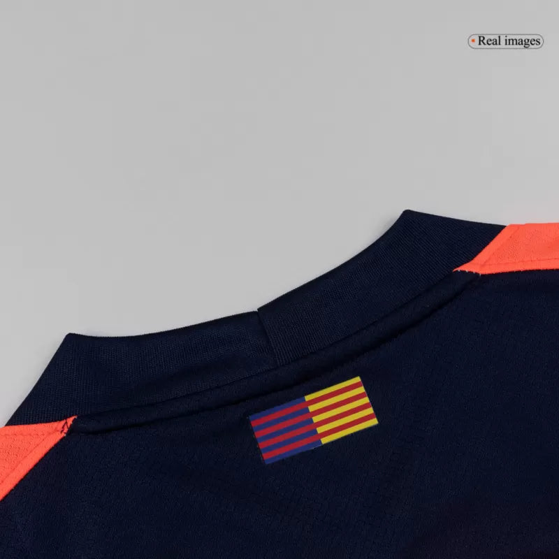 Kid‘s Barcelona Third Away Soccer Jerseys (Jersey+Short) Kit 2025/26