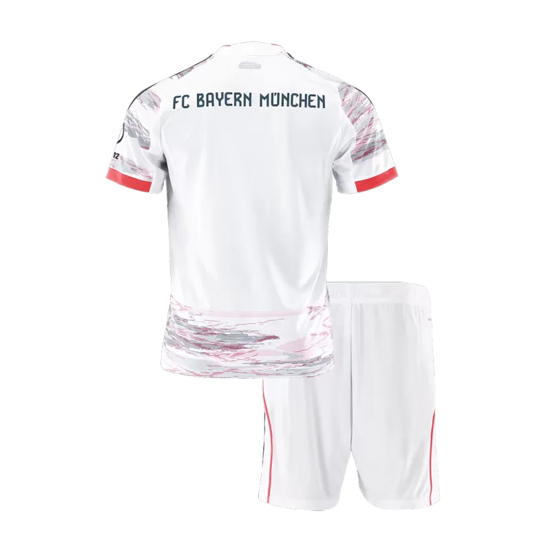 Kid's Bayern Munich Away Soccer Jersey Kit(Jersey+Shorts) 2025/26