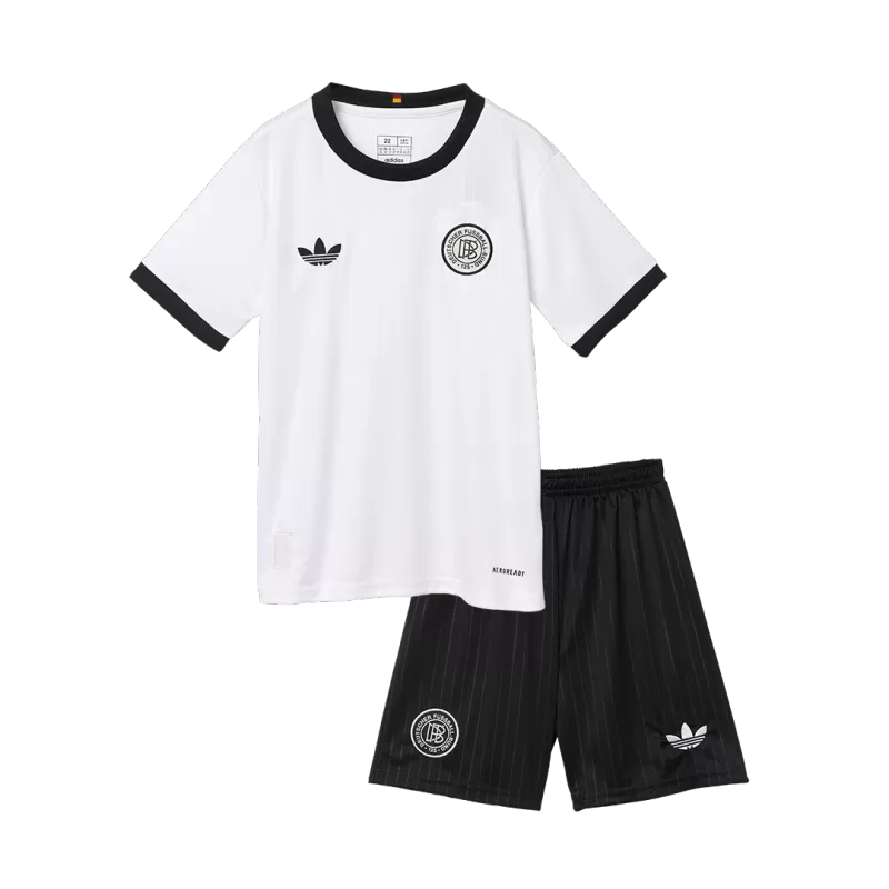 Kid's Germany Soccer Jersey Kit(Jersey+Shorts) 2025 - 125th Anniversary