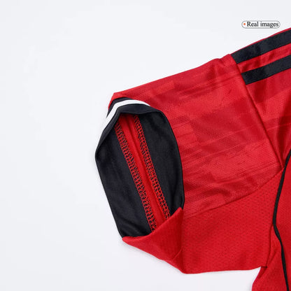 Kid's Manchester United Home Soccer Jersey Kit(Jersey+Shorts) 2025/26