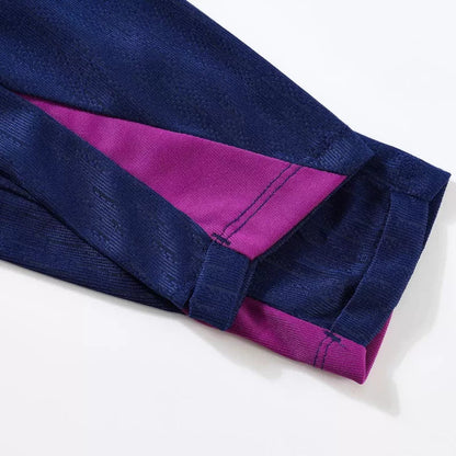 Kids Barcelona 1/4 Zip Training Kit (Jacket + Pants) 2025/26 - Navy