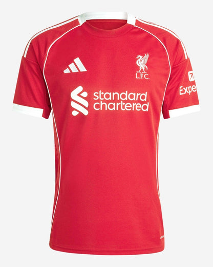 Liverpool Home Soccer Jersey 2025/26