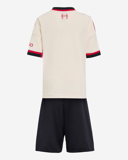 Liverpool Kids Away Soccer Jersey 2025/26 (Jersey+Shorts)