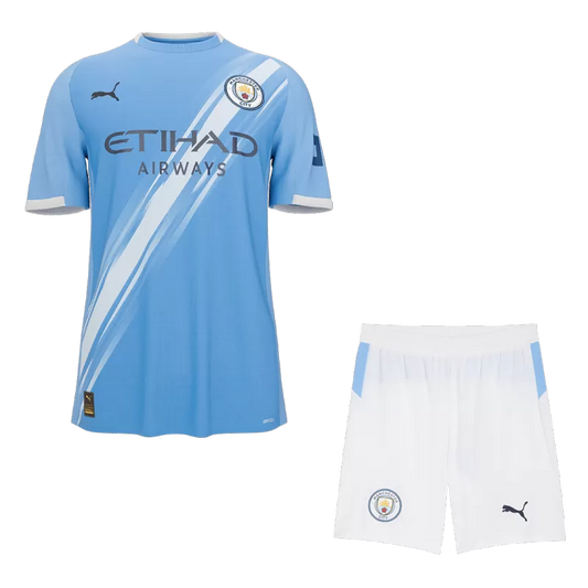 Manchester City Home Jersey Kit (Jersey+Shorts) 2025/26