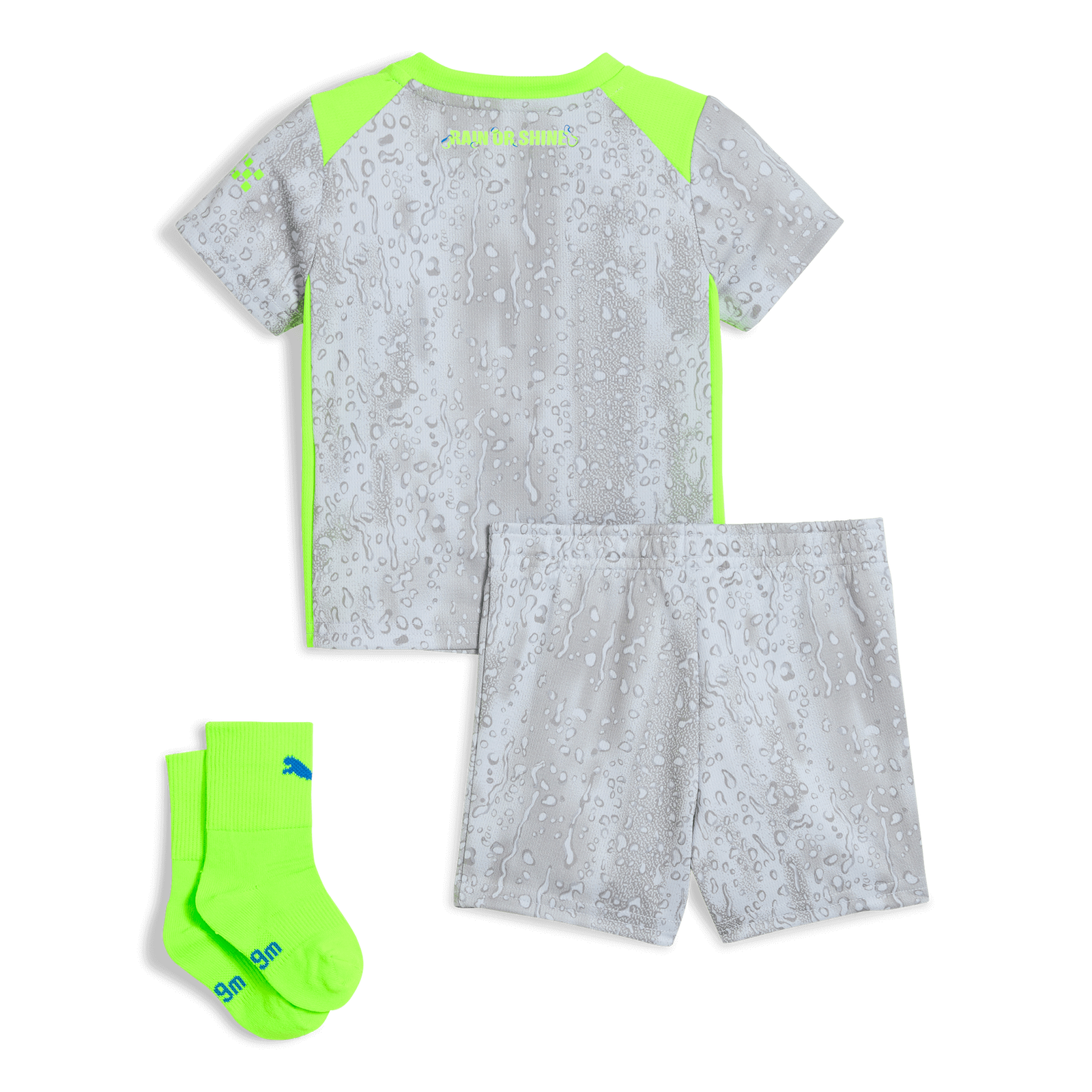 Kid's Manchester City Third Away Soccer Jersey Kit(Jersey+Shorts+Socks) 2025/26 Top Soccer Jerseys Store