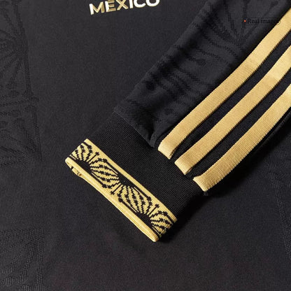 Player Version Mexico Third Away Long Sleeve 2025- Gold Cup