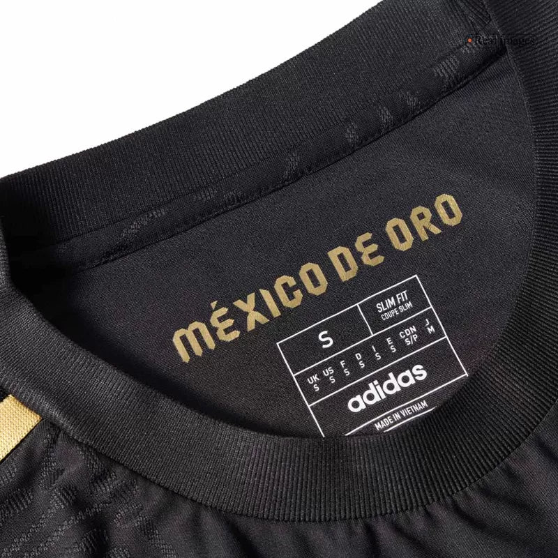 Player Version Mexico Third Away Long Sleeve 2025- Gold Cup
