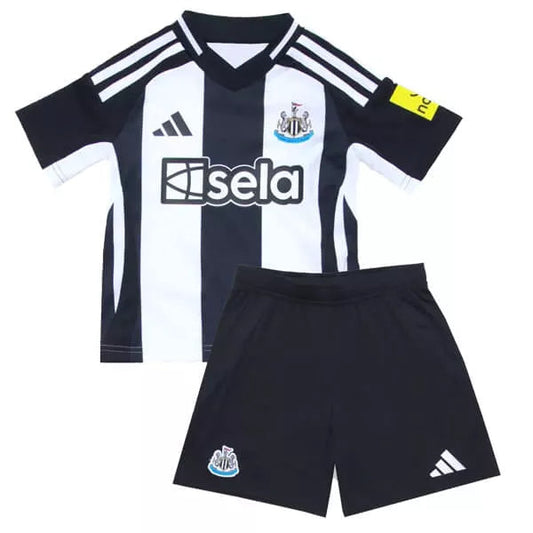 Kid's 24/25 Newcastle United Soccer Jersey Kit(Jersey+Shorts)
