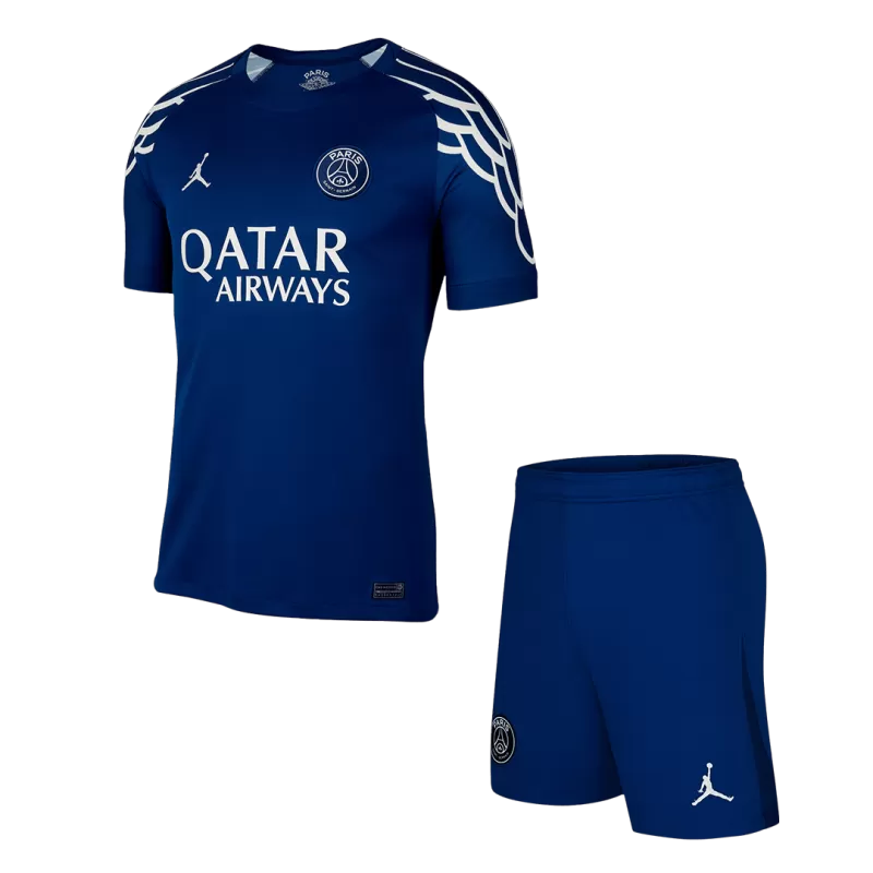 PSG Fourth Away Soccer Jersey Kit(Jersey+Shorts) 2024/25