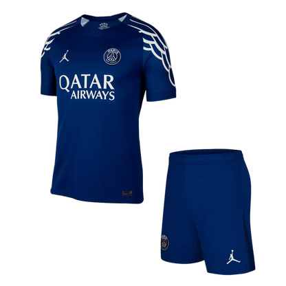 PSG Fourth Away Soccer Jersey Kit(Jersey+Shorts) 2024/25