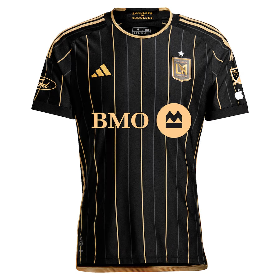 Fan Version Men's LAFC #7 Son Heung-Min Black 2024 Home