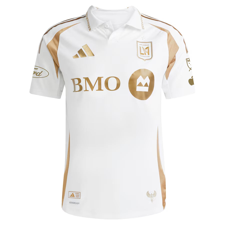 Player Version Men's LAFC White 2025 Away- Slim Fit