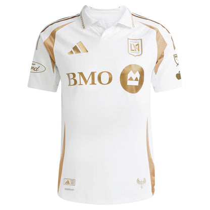 Player Version Men's LAFC White 2025 Away- Slim Fit