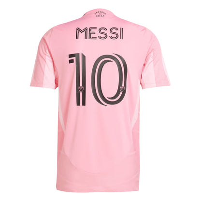 Player Version Messi #10 Inter Miami CF Home Soccer Jersey 2025