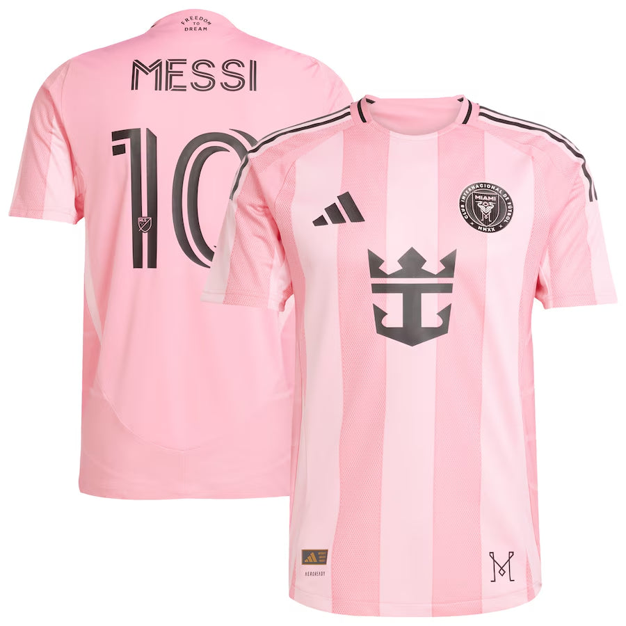 Player Version Messi #10 Inter Miami CF Home Soccer Jersey 2025