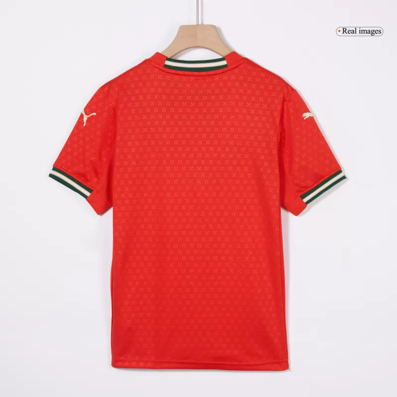 Portugal Home Soccer Jerseys Kids Kit 2025