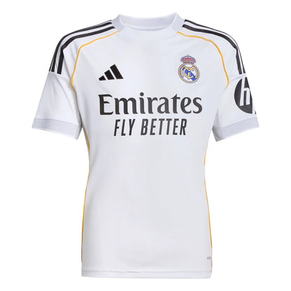 Kid's Real Madrid Home Soccer Jersey Kit(Jersey+Shorts+Socks) 2025/26