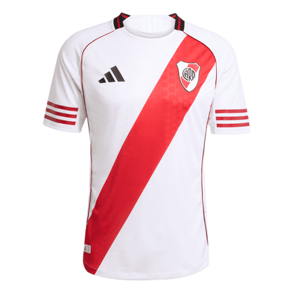 Player Version River Plate Home Soccer Jersey 2025/26 - Slim Fit