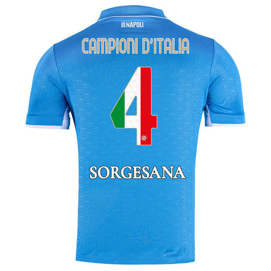 SSC Napoli 2024/25 Campioni d’Italia Home Match Shirt