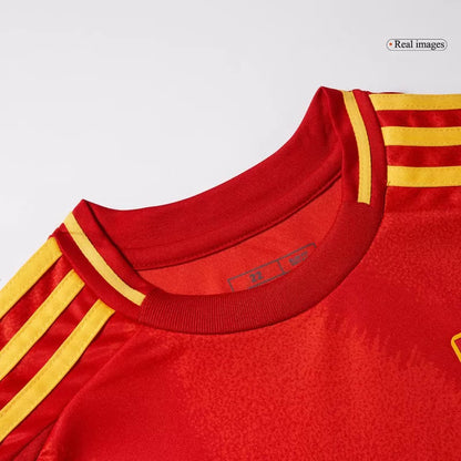 Kid's Spain Home Soccer Jersey Kit(Jersey+Shorts+Socks) 2024/25